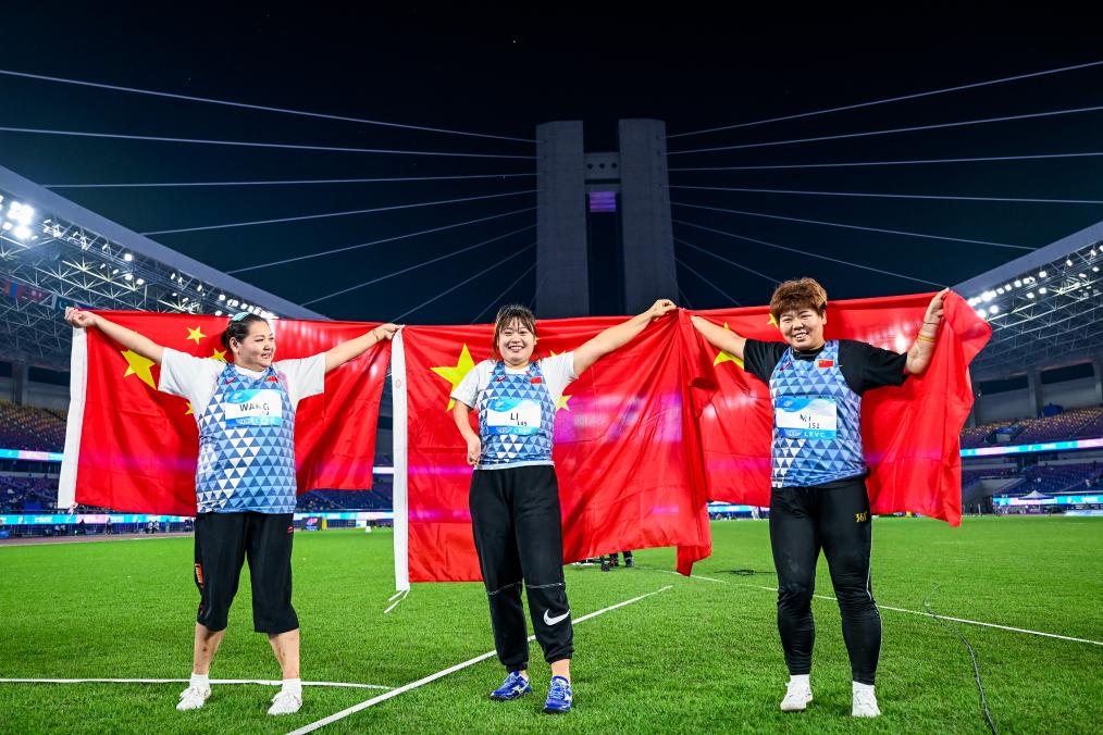 杭州亞殘運會｜全天綜合：5項世界紀錄被破 中國隊奪51枚金牌